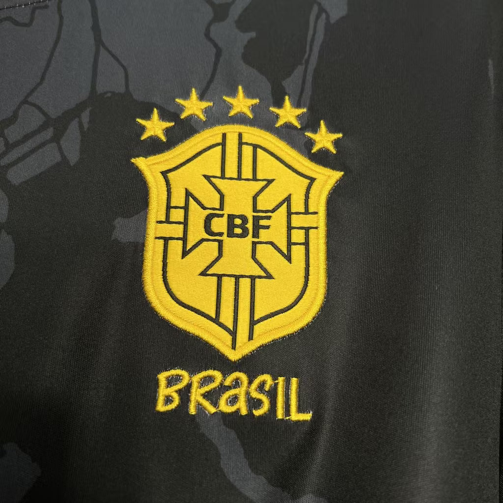 Brazil 2024 Jesus Special Edition Black Shirt