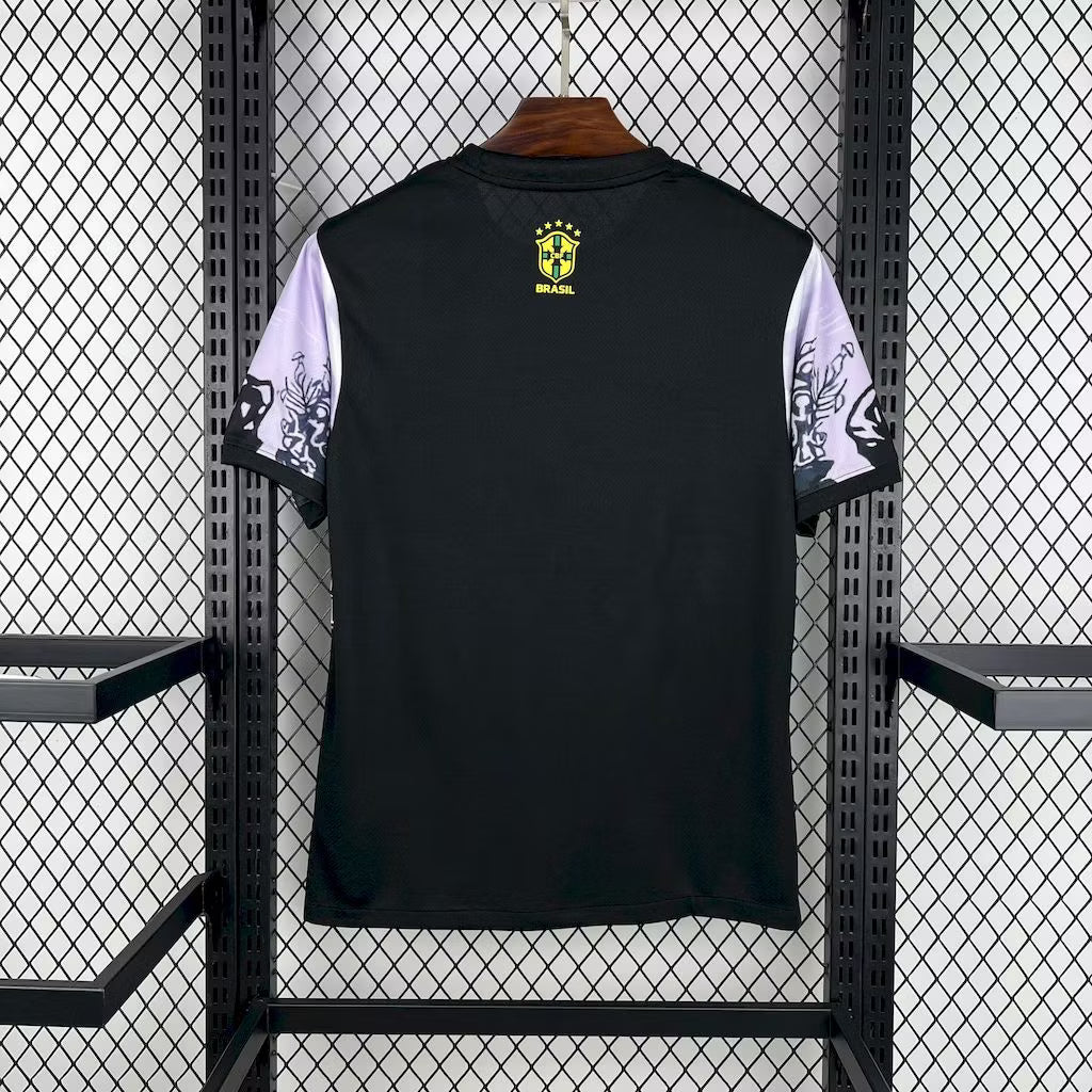 Brazil 2025 Jesus Black and Gray Special Edition Shirt