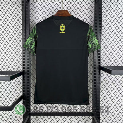Brazil 2025 Jesus Special Green Shirt