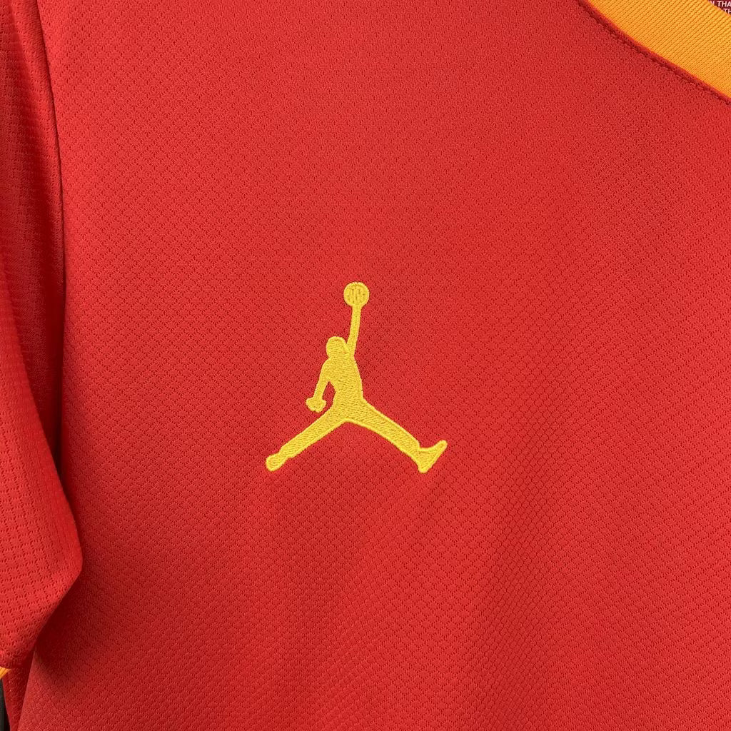 Brazil x Jordan 2025 Red Concept Shirt