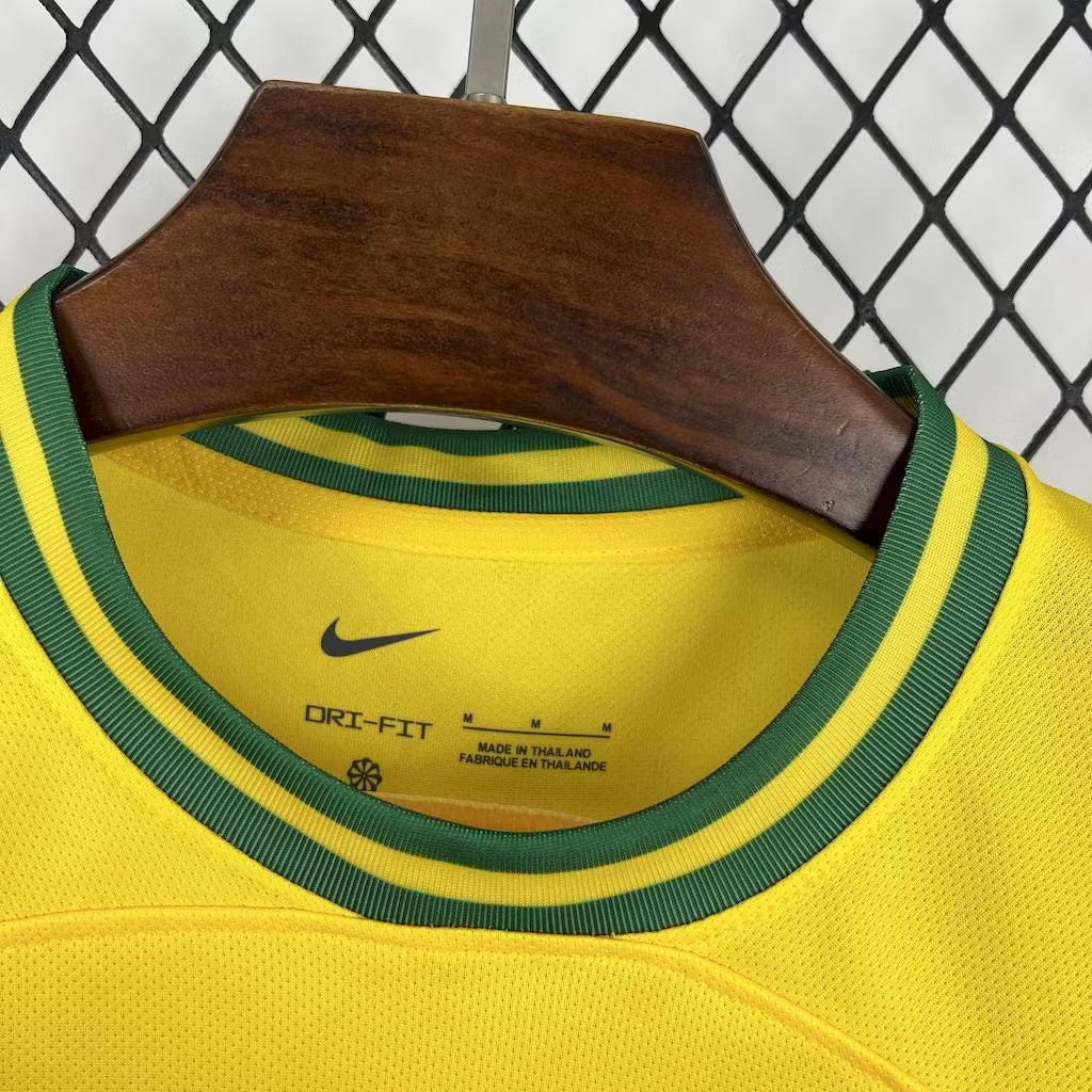 Brazil 2025 Jesus Christ Special Yellow Shirt