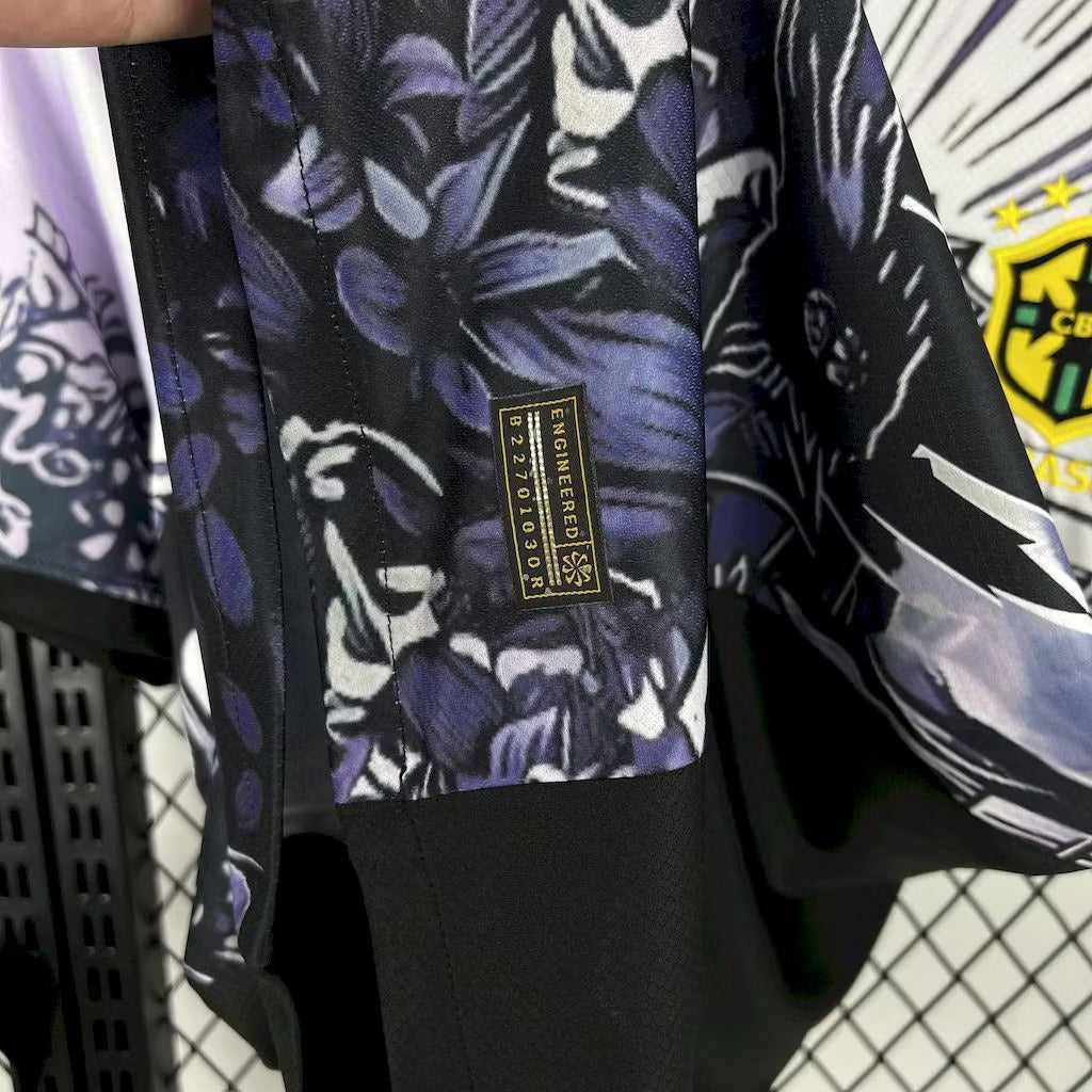 Brazil 2025 Jesus Black and Gray Special Edition Shirt