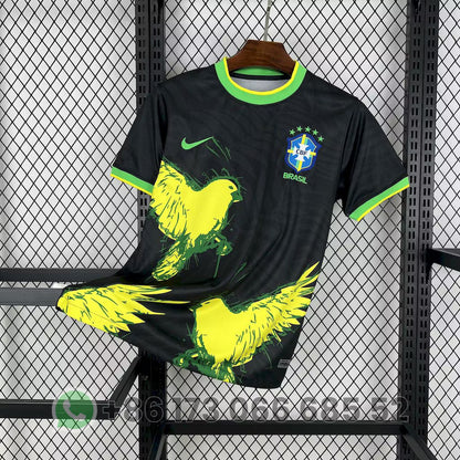 Brazil 2025 Tropical Aura Special Black Shirt