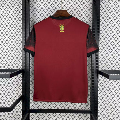 Brazil 2025 Jesus Special Edition Shadow Red Shirt