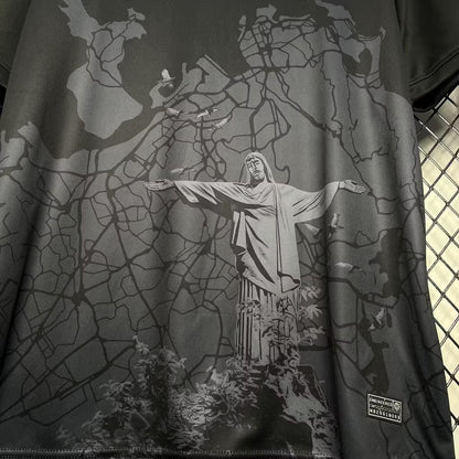 Brazil 2024 Jesus Special Edition Black Shirt