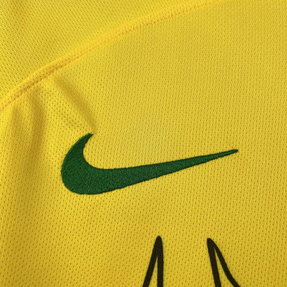 Brazil 2025 Jesus Christ Special Yellow Shirt
