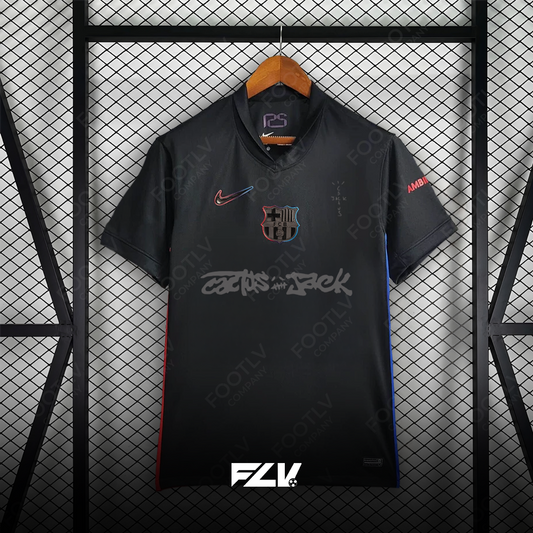 Barca × Travis Scott "Cactus Jack" 24/25 Away Shirt