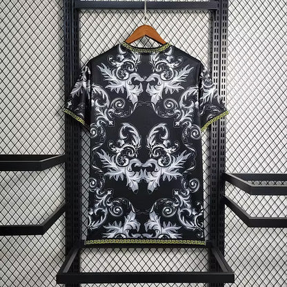 Italy × Versace 2023 Black Special Shirt
