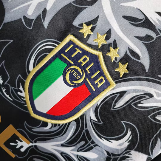 Italy × Versace 2023 Black Special Shirt