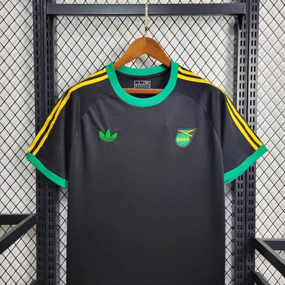 Jamaica 2024 Training Wear Black Shirt
