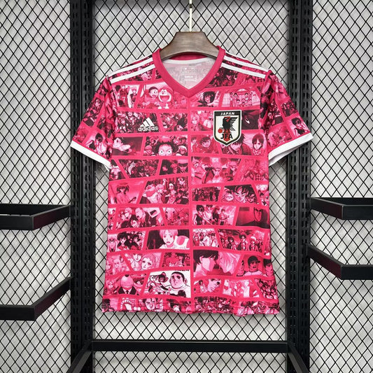 Japan 2024 Special Anime Pink Shirt