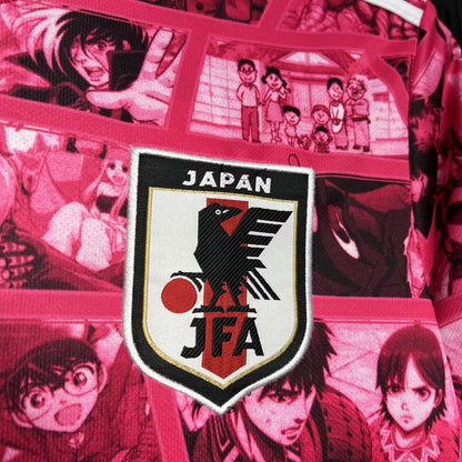 Japan 2024 Special Anime Pink Shirt