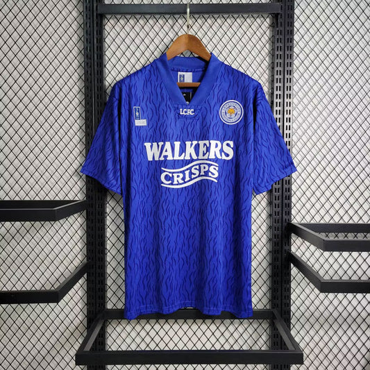 Leicester City 1992 thuisshirt