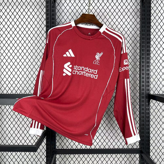 Liverpool 2026 L/S Home Shirt