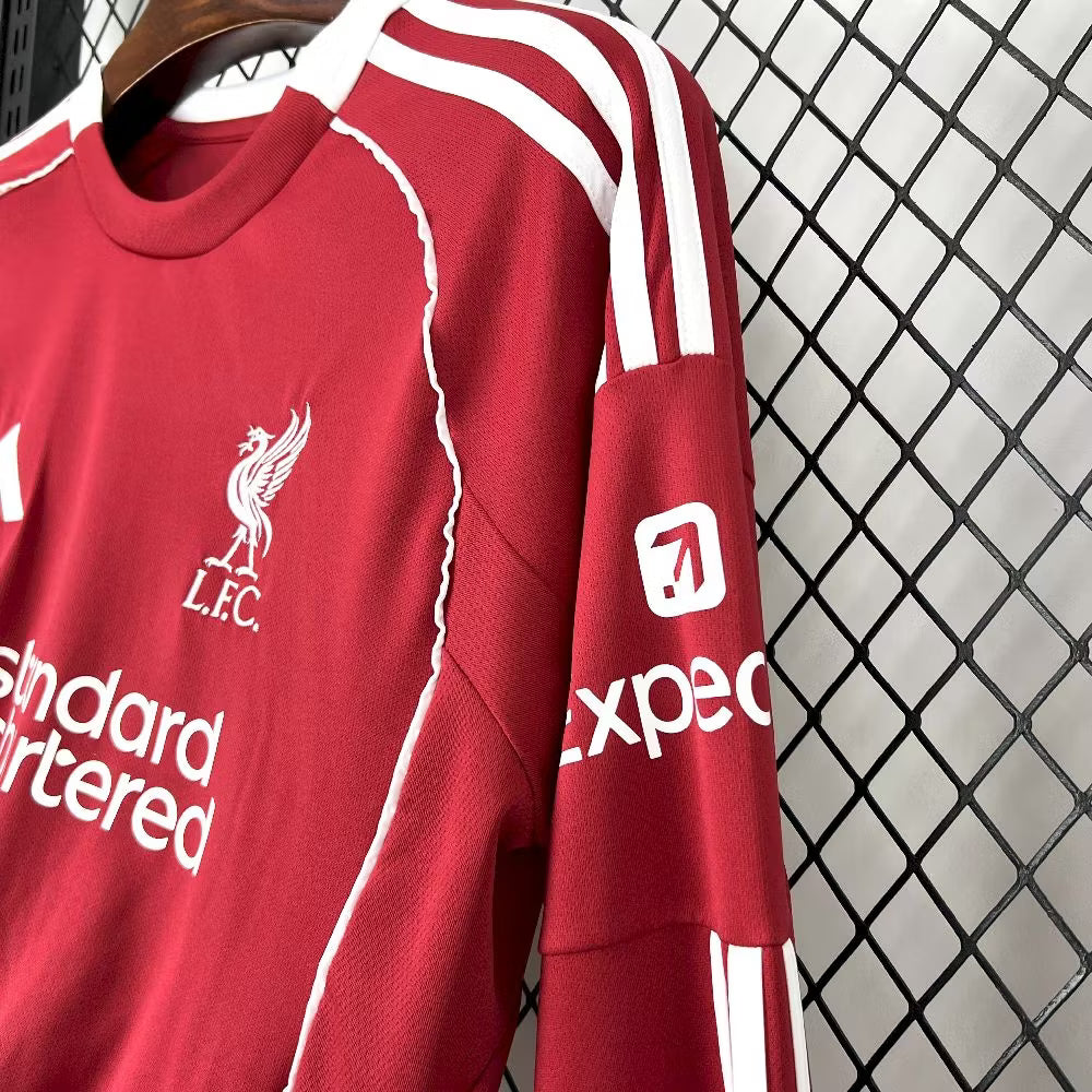 Liverpool 2026 L/S Home Shirt