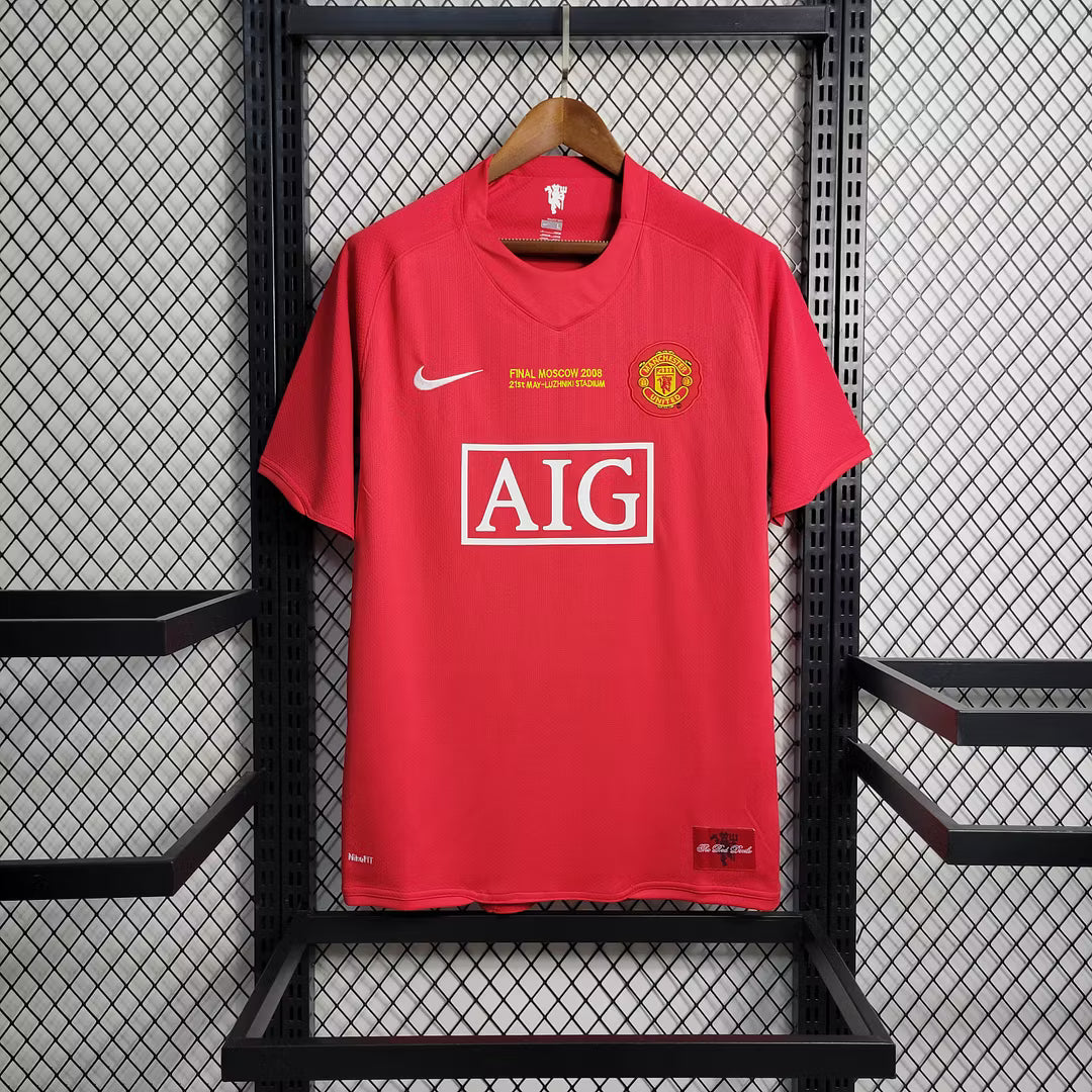 Manchester United 2007 UCL Home Shirt