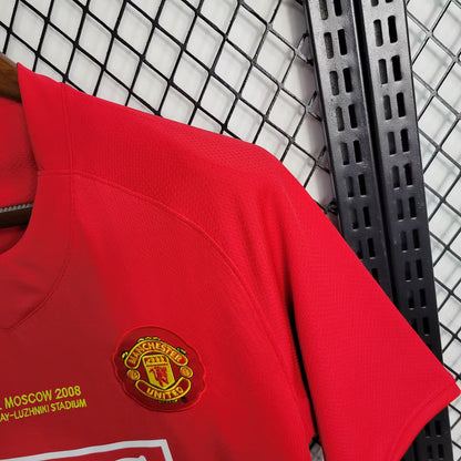 Manchester United 2007 UCL Home Shirt