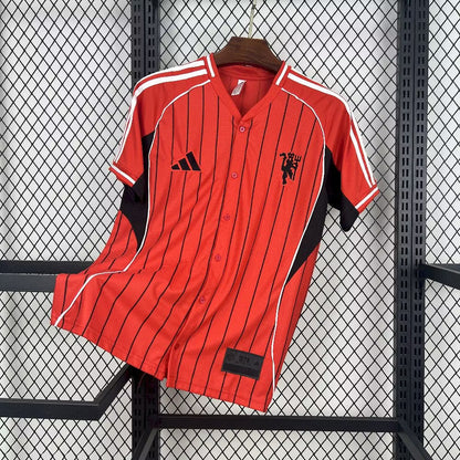 Manchester United 2025 Baseball Shirt