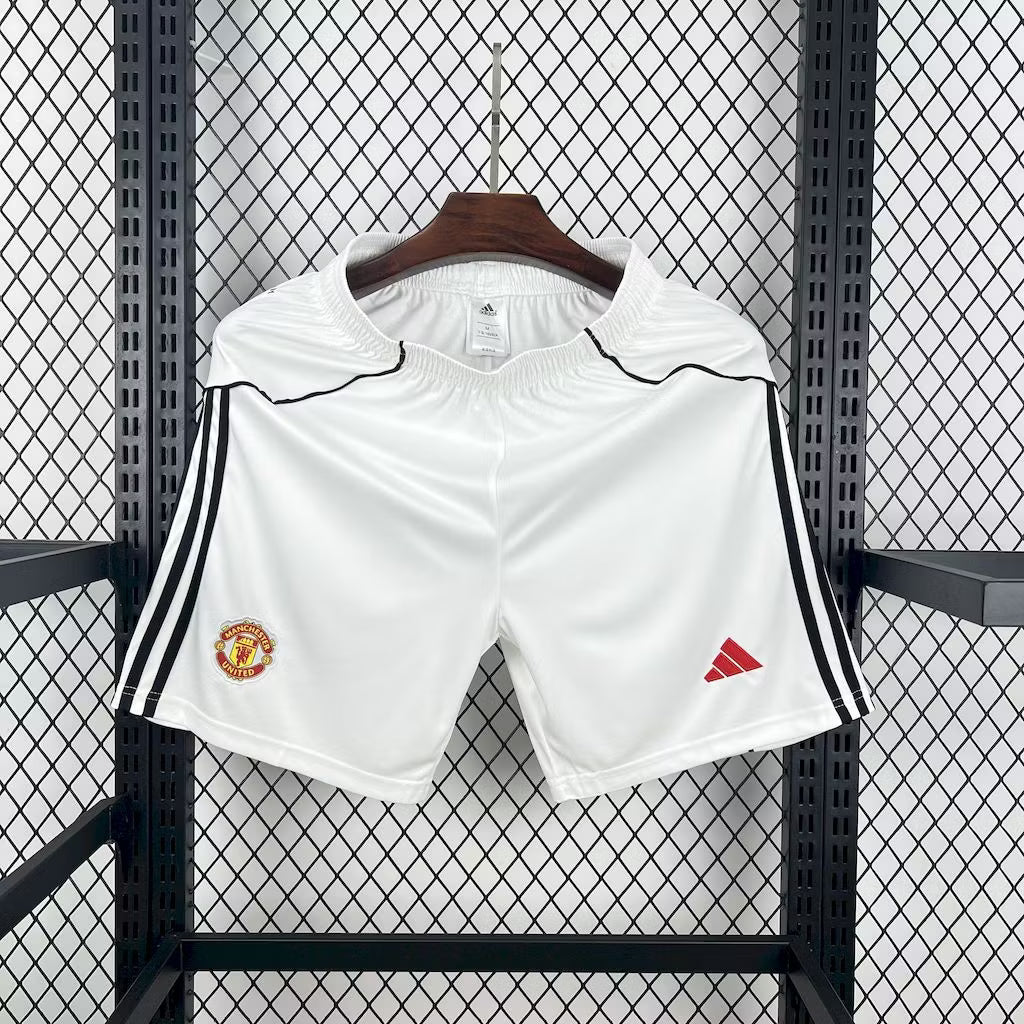 Manchester United Home 2025 White Short