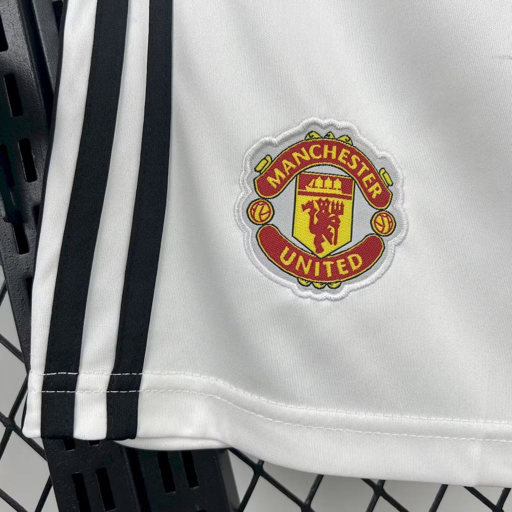 Manchester United Home 2025 White Short