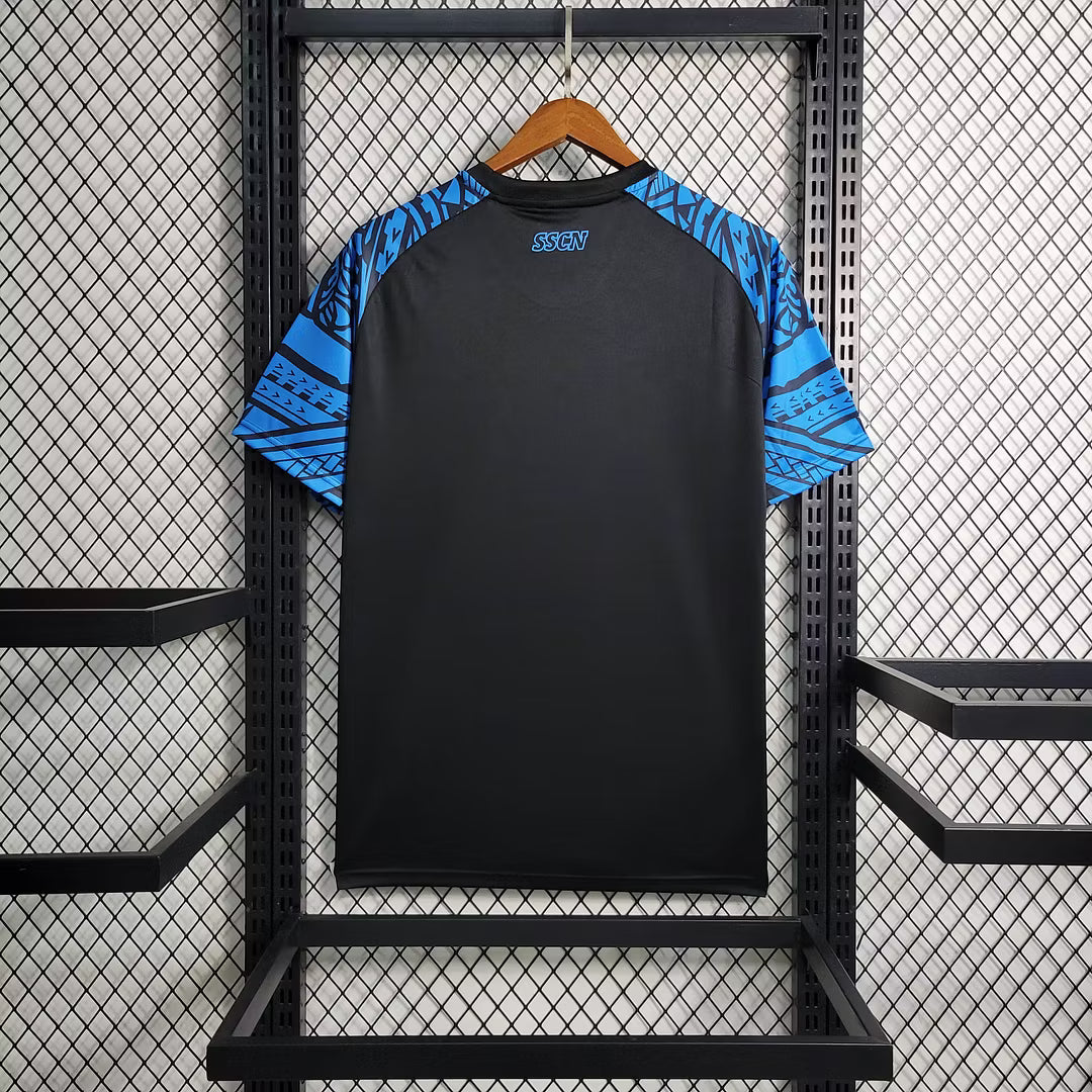 Napoli 2023 Training Wear Black Shirt