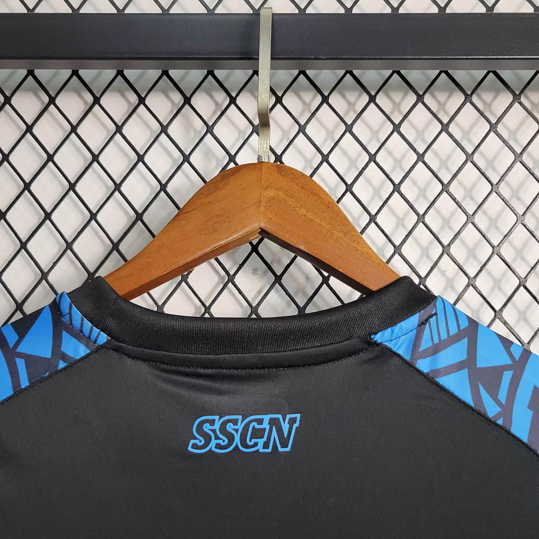 Napoli 2023 Training Wear Black Shirt