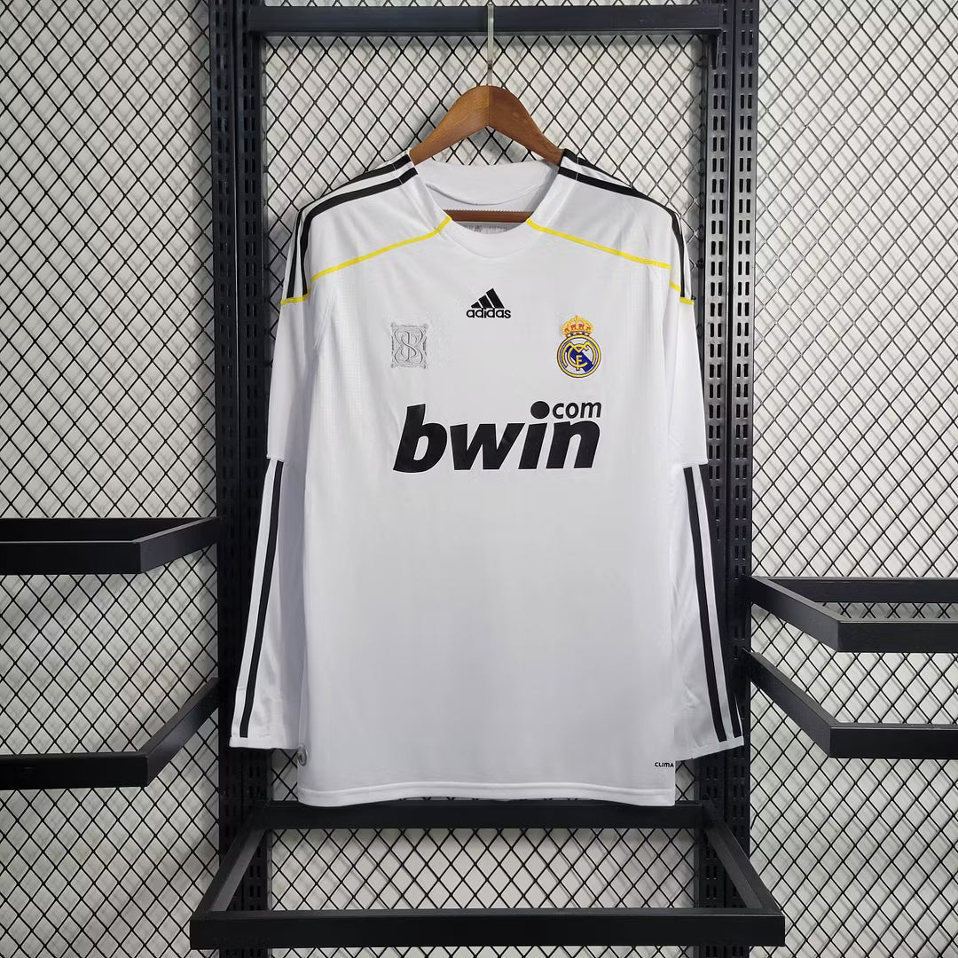 Real Madrid 2009 L/S Home Shirt