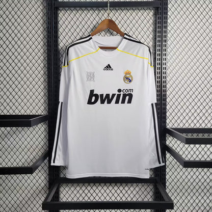 Real Madrid 2009 L/S Home Shirt