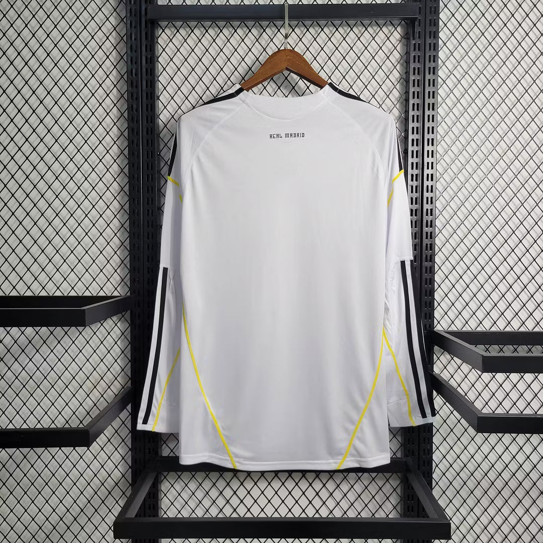 Real Madrid 2009 L/S Home Shirt
