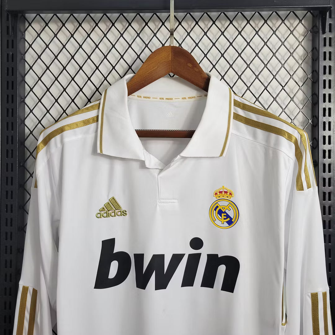 Real Madrid 2011 L/S Home Shirt