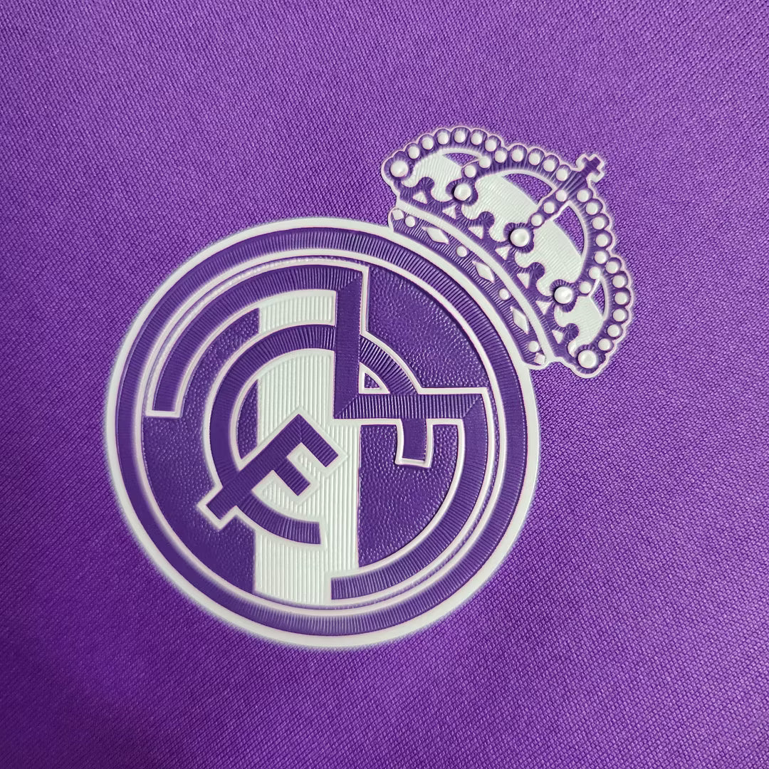 Real Madrid 2016 L/S Away UCL Shirt