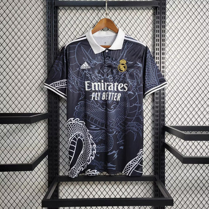 Real Madrid 2023 Black  Dragon Shirt