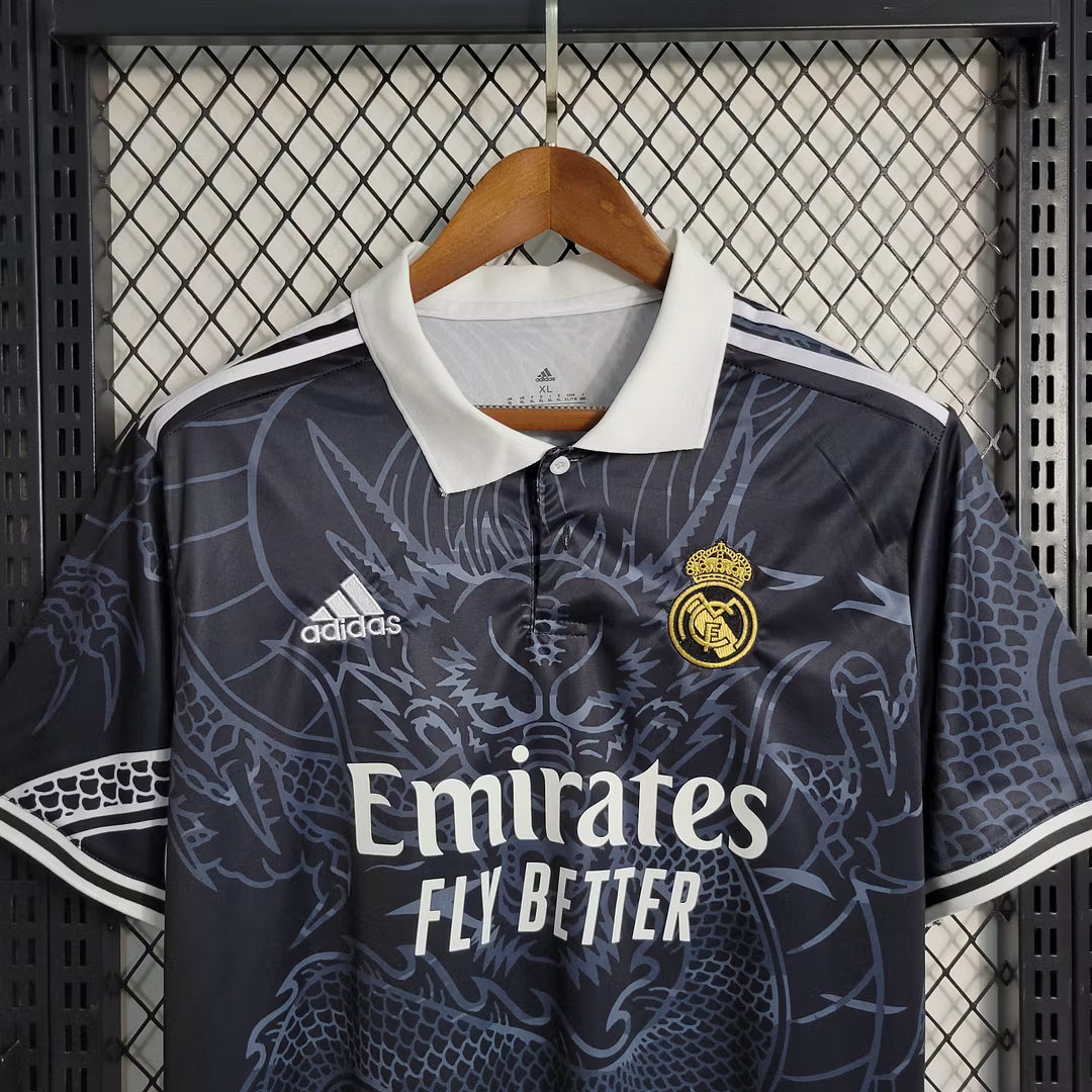 Real Madrid 2023 Black  Dragon Shirt