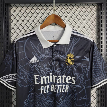 Real Madrid 2023 Black  Dragon Shirt