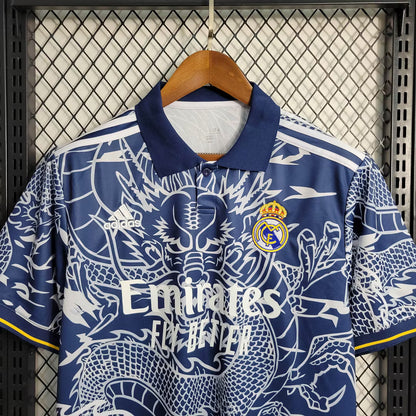 Real Madrid 2024 Blue Dragon Shirt