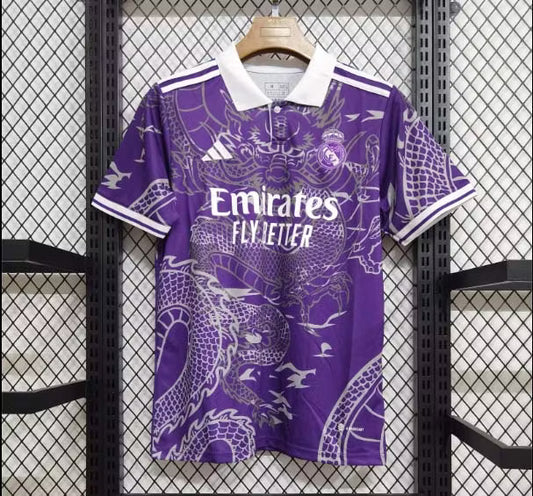 Real Madrid 2024 Purple Dragon Shirt