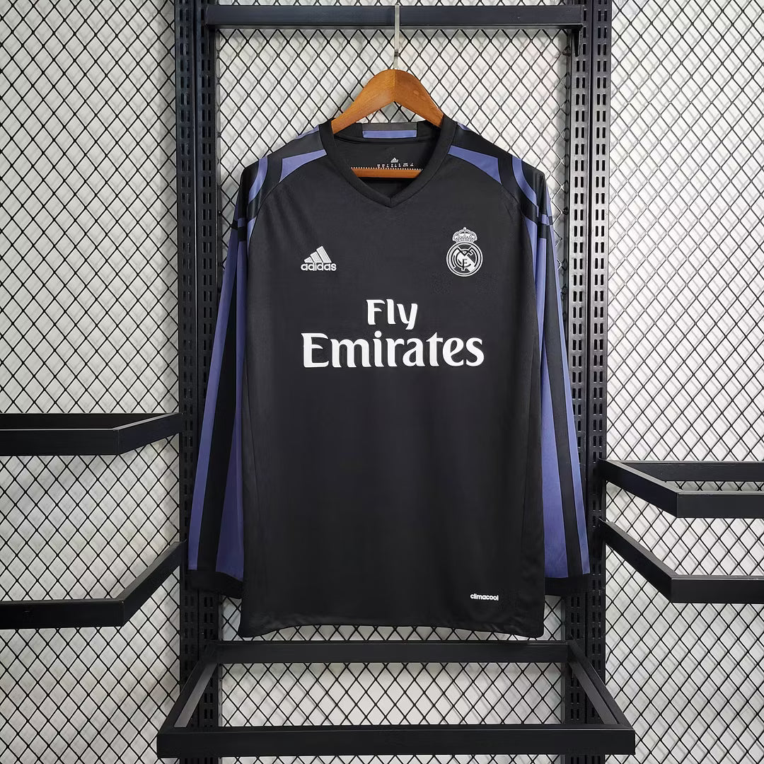 Real Madrid 2016 L/S Third Shirt