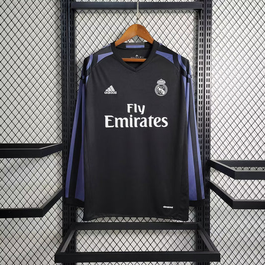 Real Madrid 2016 L/S Third Shirt
