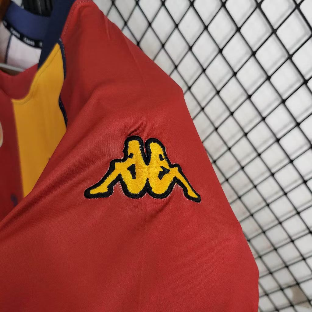 AS Roma 2001 European Home Shirt