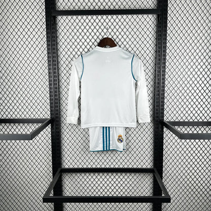 Real Madrid 2017 L/S Home Jersey