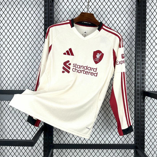 Liverpool 2025 L/S Home Shirt