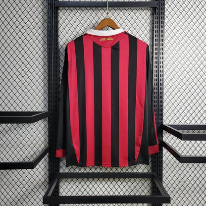 AC Milan 09/10 Long Sleeve Home Shirt