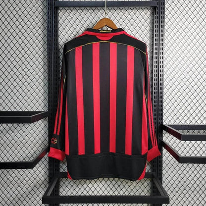 AC Milan 2006 L/S Home Shirt