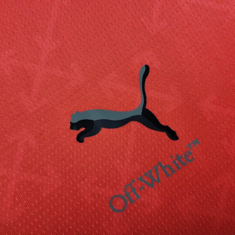 AC Milan 2024 x Off White Red shirt