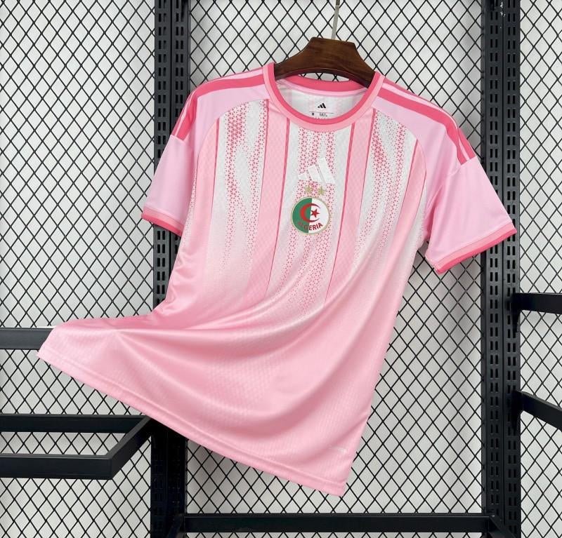 Algeria World Cup 2026 Pre-Match Pink Mirage Shirt