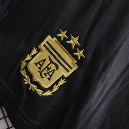 Argentina 2024 Home Black Shorts