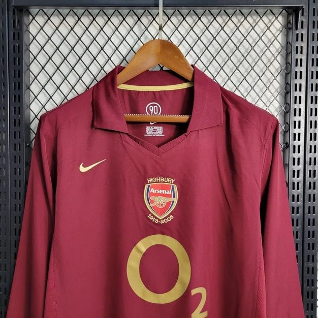 Arsenal 2005 L/S Home Shirt