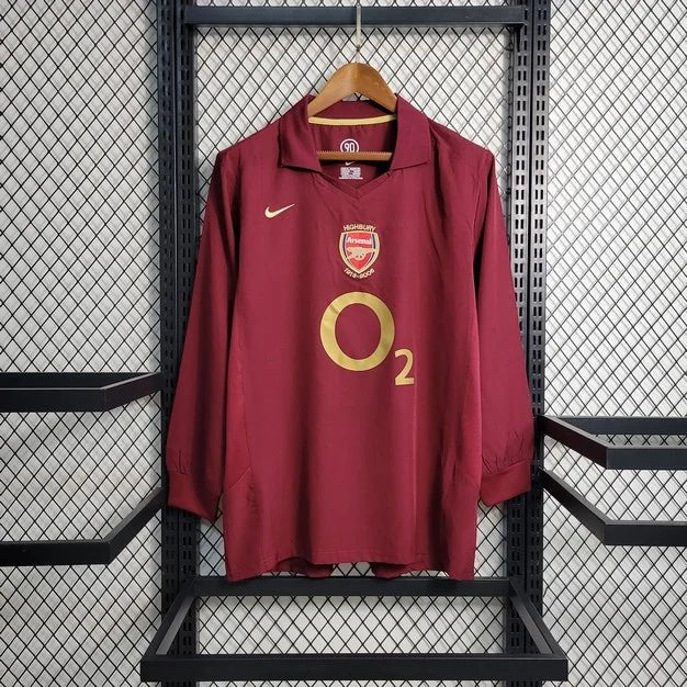 Arsenal 2005 L/S Home Shirt