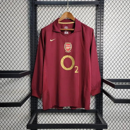 Arsenal 2005 L/S Home Shirt