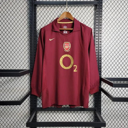 Arsenal 2005 L/S Home Shirt